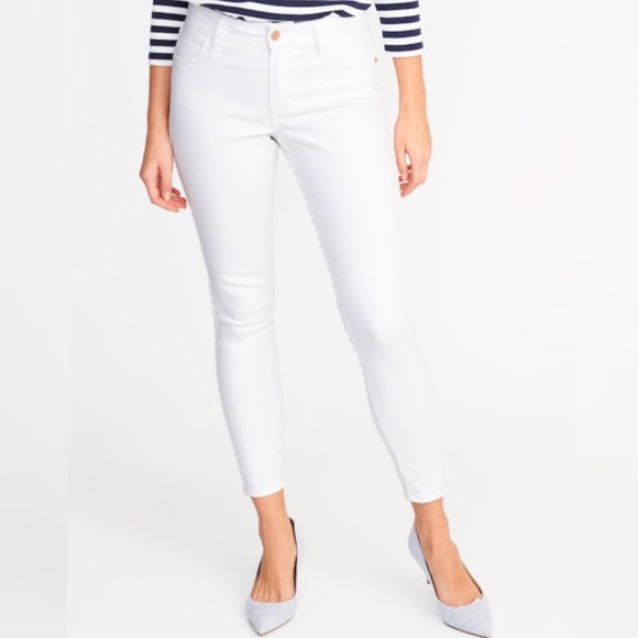 Old Navy Denim - NWT Old Navy skinny white ankle pants